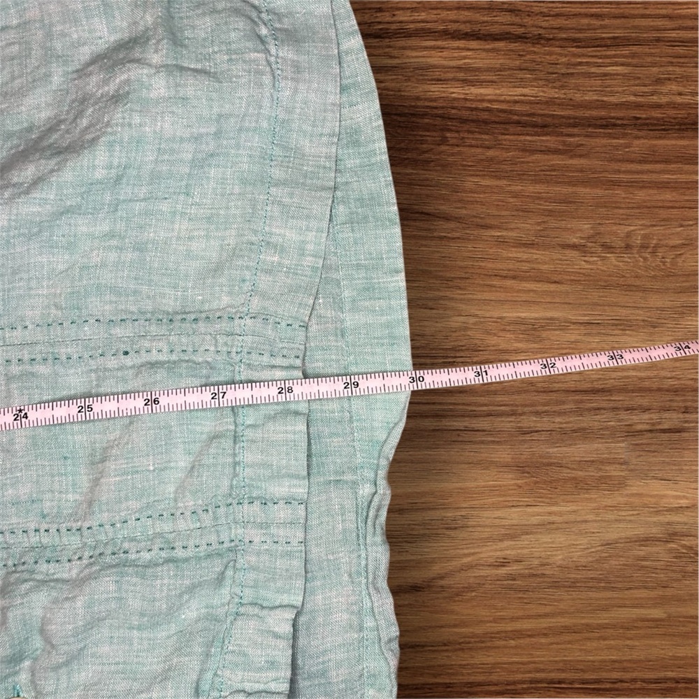 Tommy Bahama Relax Blue Linen‎ Short Sleeve Casual Button Front Shirt Mens XL/TG - Picture 6 of 6